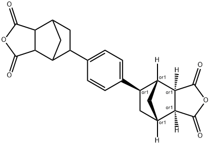 5,5'-(1,4-亚苯基)双[六氢化-, (3AR,4R,5R,7S,7AS)-4,7-甲醇异苯并呋喃-1,3-二酮],2376123-22-5,结构式