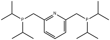 Pyridine, 2,6-bis[[bis(1-methylethyl)phosphino]methyl]- Structure