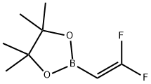 1,3,2-Dioxaborolane, 2-(2,2-difluoroethenyl)-4,4,5,5-tetramethyl- Structure
