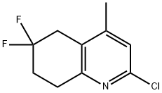 2-chloro-6,6-difluoro-4-methyl-5,6,7,8-tetrahydroq uinoline Structure