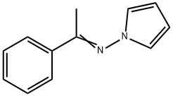 α-Methyl-N-(1H-pyrrol-1-yl)benzenemethanimine 结构式