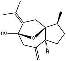 异莪术烯醇 结构式