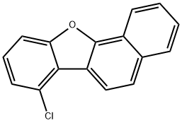 7-chloronaphtho[1,2-b]benzofuran 化学構造式