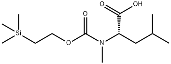 N-Teoc-N-methyl-L-leucine Struktur