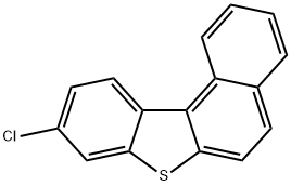 Benzo[b]naphtho[1,2-d]thiophene, 9-chloro- Structure