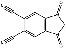 1H-Indene-5,6-dicarbonitrile, 2,3-dihydro-1,3-dioxo- Structure