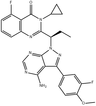 化合物IHMT-PI3KΔ-372, 2429889-62-1, 结构式
