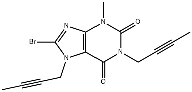 1H-Purine-2,6-dione, 8-bromo-1,7-di-2-butyn-1-yl-3,7-dihydro-3-methyl-|利格列汀杂质A