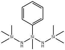 1,1,1,3,5,5,5-七甲基-3-苯基三硅氮烷, 24385-32-8, 结构式