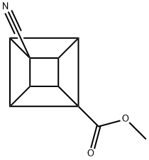 Methyl (1S,2R,3R,8S)-4-cyanocubane-1-carboxylate, 24539-26-2, 结构式