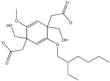 245731-57-1 1,4-Benzenedimethanol, 2-[(2-ethylhexyl)oxy]-5-methoxy-, 1,4-diacetate