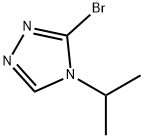 4H-1,2,4-Triazole, 3-bromo-4-(1-methylethyl)- Struktur