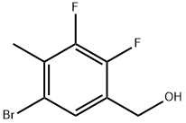 Benzenemethanol, 5-bromo-2,3-difluoro-4-methyl-|(5-溴-2,3-二氟-4-甲基苯基)甲醇