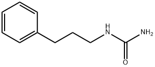 1-(3-苯基丙基)脲, 25017-27-0, 结构式