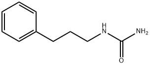 (3-phenylpropyl)urea 化学構造式