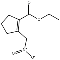 1-Cyclopentene-1-carboxylic acid, 2-(nitromethyl)-, ethyl ester