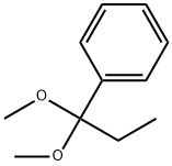 Benzene, (1,1-dimethoxypropyl)- Structure