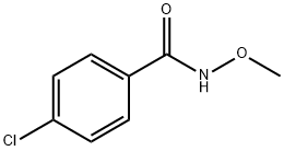 Benzamide, 4-chloro-N-methoxy- Structure