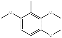 Benzene, 1,2,4-trimethoxy-3-methyl- Struktur