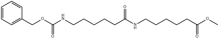 6-[6-(Carboxyamino)hexanamido]-hexanoic Acid N-Benzyl Methyl Ester Struktur