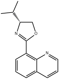 Quinoline, 8-[(4R)-4,5-dihydro-4-(1-methylethyl)-2-oxazolyl]-|(R)-4-异丙基-2-(喹啉-8-基)-4,5-二氢恶唑