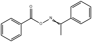 乙酰苯O-苯甲酰肟 结构式