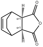 4,7-Ethanoisobenzofuran-1,3-dione, 3a,4,7,7a-tetrahydro-, (3aR,7aS)-rel- Struktur