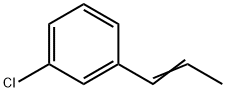 Benzene, 1-chloro-3-(1-propen-1-yl)-,26293-11-8,结构式