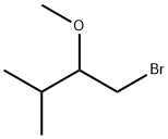 1-bromo-2-methoxy-3-methylbutane Structure