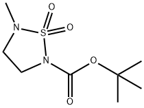 1,2,5-티아디아졸리딘-2-카르복실산,5-메틸-,1,1-디메틸에틸에스테르,1,1-디옥사이드