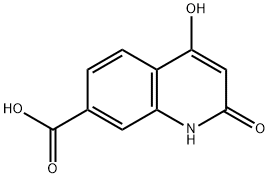 7-Quinolinecarboxylicacid,1,2-dihydro-4-hydroxy-2-oxo-(9CI) Structure