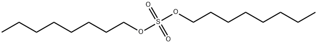 Sulfuric acid dioctyl ester Struktur