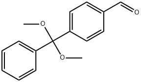 4-[Dimethoxy(phenyl)methyl]benzaldehyde Structure