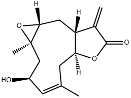 白菜菊素,27875-37-2,结构式