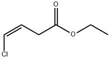 3-Butenoic acid, 4-chloro-, ethyl ester, (Z)- (8CI) 化学構造式