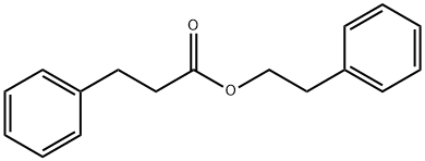 Benzenepropanoic acid, 2-phenylethyl ester 结构式