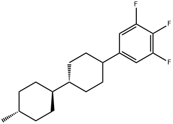 TRANS-5-[TRANS-4'-(4''-ALKYLCYCLOHEXYL)CYCLOHEXYL]-1,2,3-TRIFLUOROBENZENE 结构式