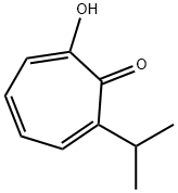 2,4,6-Cycloheptatrien-1-one,2-hydroxy-7-(1-methylethyl)-(9CI),285992-14-5,结构式