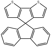 螺[4H-环戊二烯[2,1-B:3,4-B']二噻吩-4,9'-[9H]芴 结构式