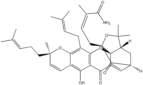 GaMbogic aMide Struktur