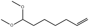 1-Heptene, 7,7-dimethoxy- 化学構造式