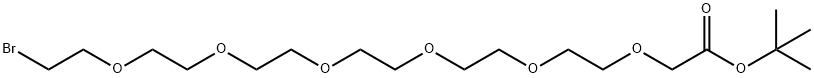 Br-PEG6-CH2COOtBu Struktur