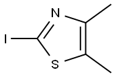 2-碘-4,5-二甲基噻唑,29947-25-9,结构式