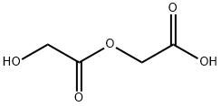 Acetic acid, 2-hydroxy-, carboxymethyl ester Struktur