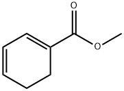 1,3-Cyclohexadiene-1-carboxylic acid, methyl ester Struktur