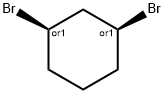 Cyclohexane, 1,3-dibromo-, (1R,3S)-rel- Struktur