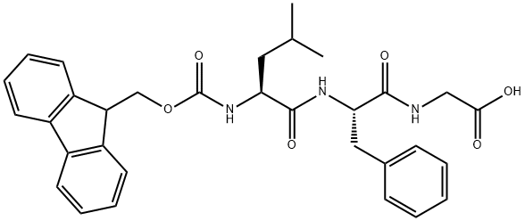 Fmoc-Leu-Phe-Gly-OH,313694-76-7,结构式