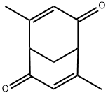 Bicyclo[3.3.1]nona-3,7-diene-2,6-dione, 4,8-dimethyl- 化学構造式