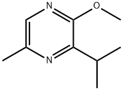 Pyrazine, 2-methoxy-5-methyl-3-(1-methylethyl)- 化学構造式