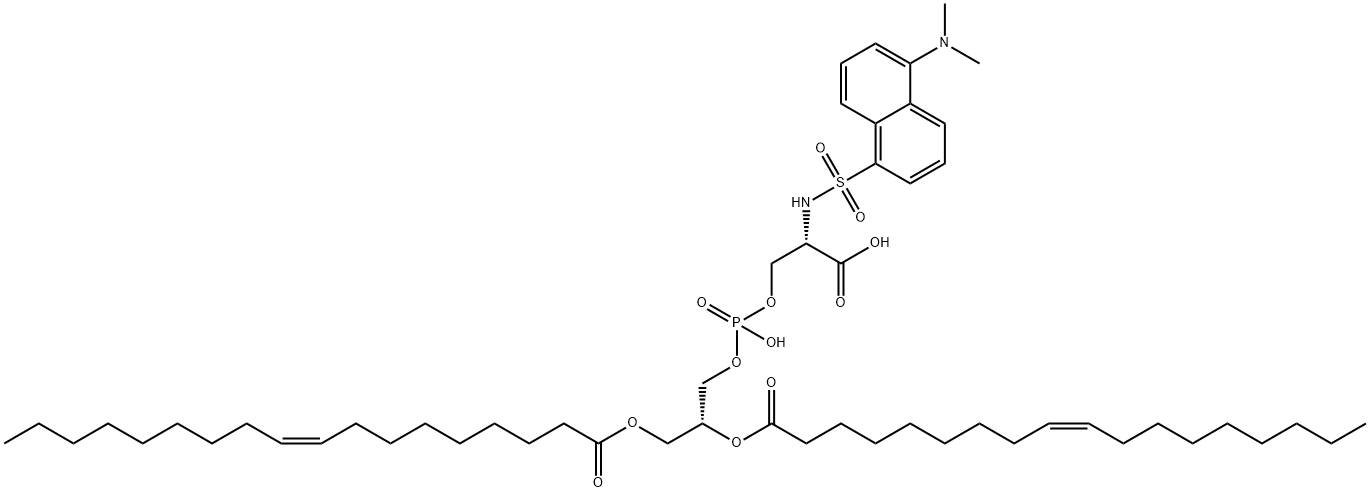 1 2-DIOLEOYL-SN-GLYCERO-3-PHOSPHO-L-SERI Struktur